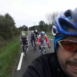 Entrainement hivernal sur route