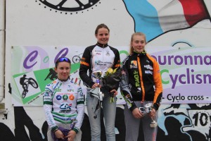 2016 Podium cadettes la couronne