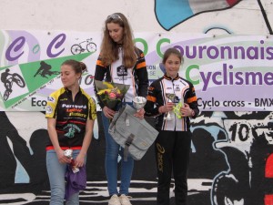 2016 Podium minimes filles la couronne