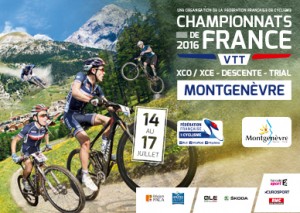 LES GAURIACAIS AU CHAMPIONNAT DE FRANCE VTT DE MONTGENEVRE (HAUTES ALPES)