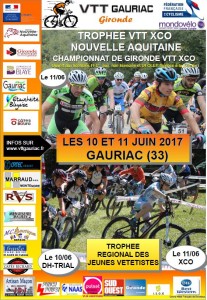 TROPHEE VTT XCO NOUVELLE AQUITAINE-CHAMPIONNAT DE GIRONDE VTT XCO-TRJV