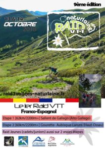 DEPLACEMENT AU RAID DES 3 VALLEES DU 12 AU 14 OCTOBRE