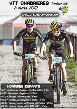 1ère manche de l&rsquo;Open X Challenge Massi Dimanche 3 mars à Gueret (23)