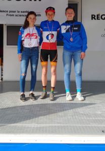 EMMA TERRIGEOL CHAMPIONNE DE FRANCE UNIVERSITAIRE XCO VTT A MARSEILLE