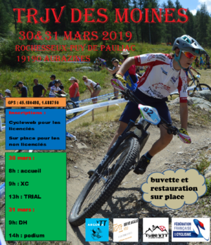 TRJV DES MOINES 30 ET 31 MARS 2019 AUBAZINE (CORREZE)