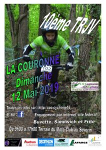 TRJV LA COURONNE (16) DIMANCHE 12 MAI 2019