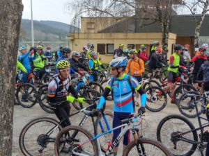 BENOIT COUREAU PRESENT SUR LA « BRIVE-ROCAMADOUR » POUR LE RETOUR DE LA CELEBRE RANDO AU CALENDRIER