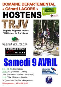 TROPHEE REGIONAL DES JEUNES VETETISTES SAMEDI 9 AVRIL A HOSTENS (33)