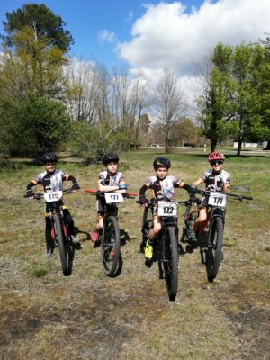 TRJV D&rsquo;HOSTENS LES JEUNES DU VTT GAURIAC ONT BRILLE CINQ PODIUMS DONT DEUX VICTOIRES