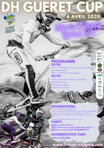 LES GAURIACAIS A GUERET POUR LA VTT DH GUERET CUP