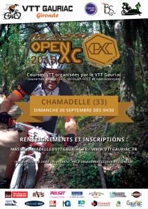 MASSI OPEN XC  Dimanche 20 septembre à Chamadelle