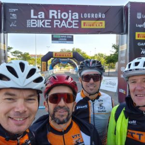 RIOJA BIKE RACE (ESPAGNE) COURSE VTT A ETAPES DE 157KM Quatre gauriacais à l’arrivée